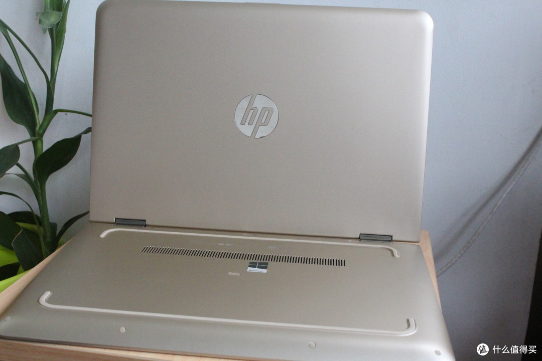 hp 惠普 pavilion x360 13-u018tu 金色 笔记本电脑 开箱