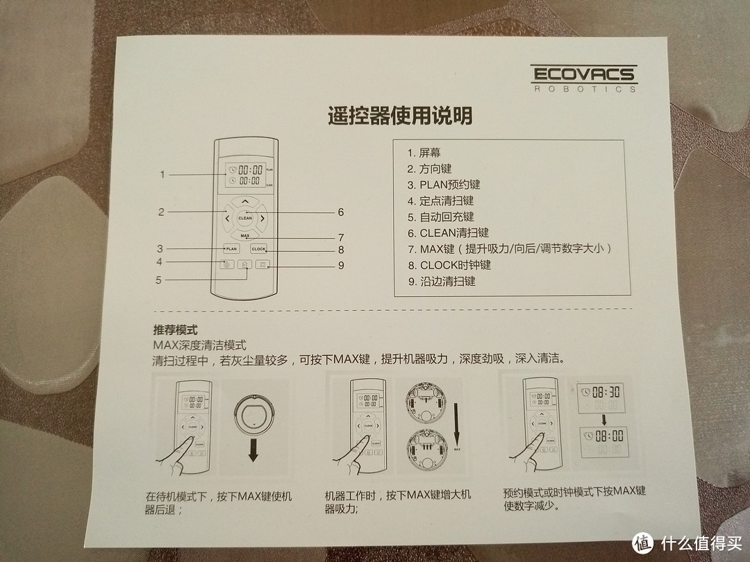 遥控器使用说明