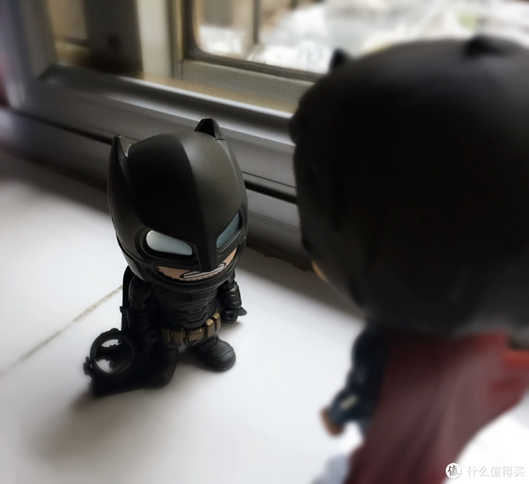 #本站首晒# HT HotToys 蝙蝠侠 VS 超人 Cosbaby