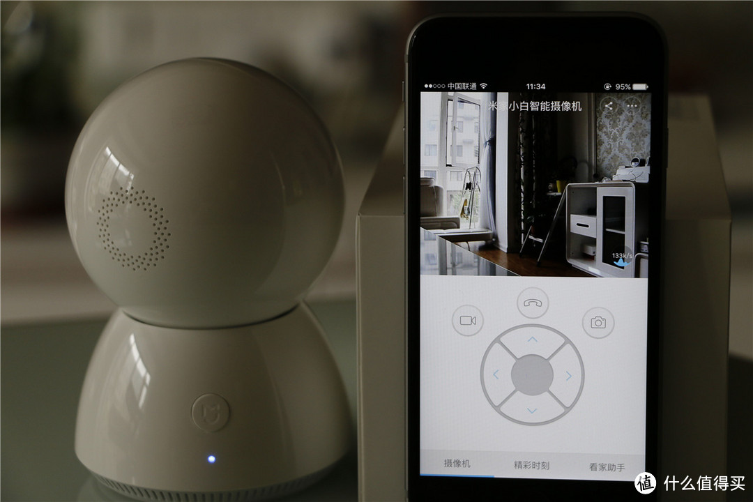 #本站首晒#MI 小米 米家小白智能摄像机 开箱