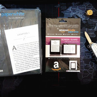 Kindle PaperWhite3 电子书阅读器开箱展示(包装|充电器|分辨率)