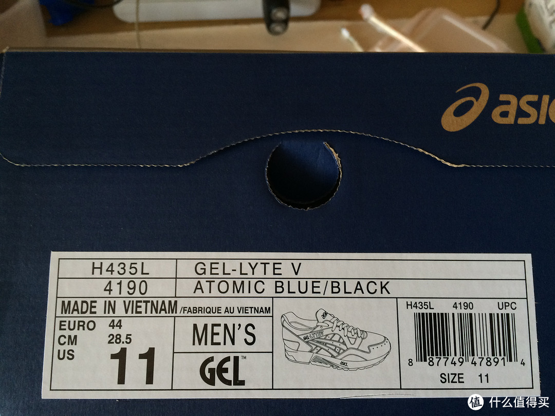 现身说法：购于eBay旗舰店的Asics gel lyte v 中性复古跑鞋