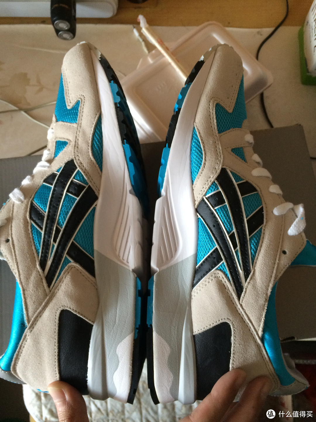 现身说法：购于eBay旗舰店的Asics gel lyte v 中性复古跑鞋