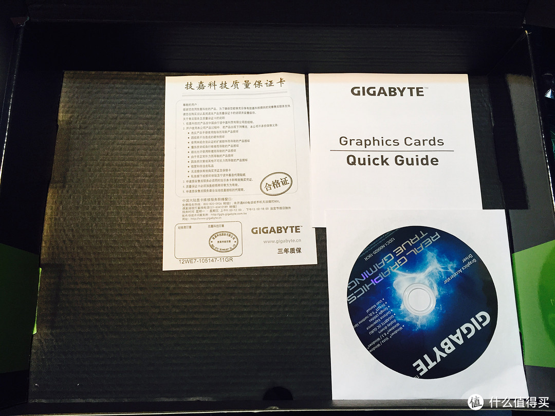 GIGABYTE 技嘉 GV-N960G1  开箱