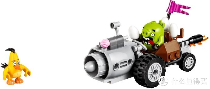 加入六·一儿童套餐——乐高Lego愤怒的小鸟系列75822小猪的飞机偷袭评测