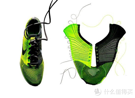 #本站首晒# 骚气马鞋：NIKE 耐克 FLYKNIT RACER 跑步鞋