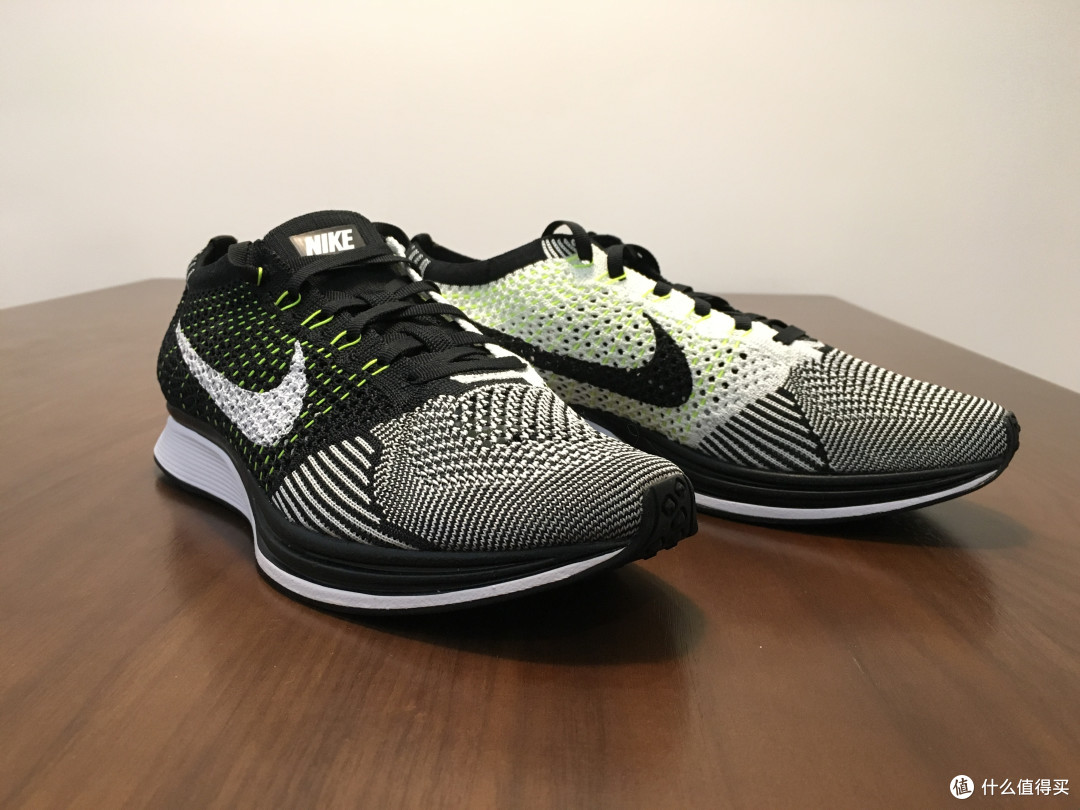 #本站首晒# 骚气马鞋:NIKE 耐克 FLYKNIT RACER 跑步鞋