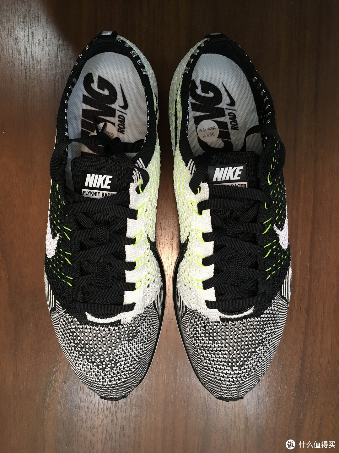 #本站首晒# 骚气马鞋：NIKE 耐克 FLYKNIT RACER 跑步鞋