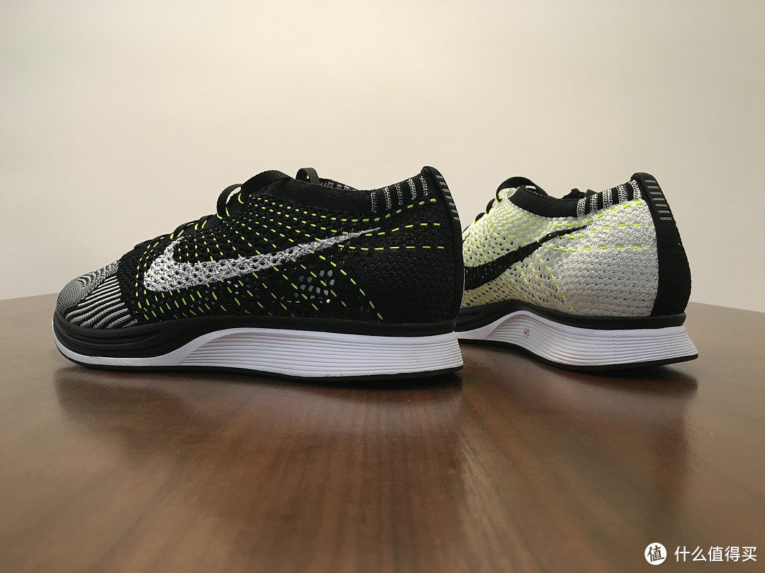 #本站首晒# 骚气马鞋：NIKE 耐克 FLYKNIT RACER 跑步鞋