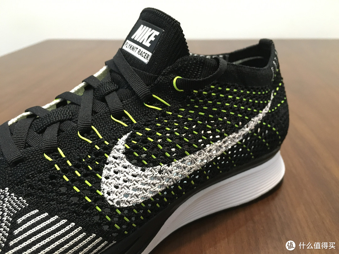 #本站首晒# 骚气马鞋：NIKE 耐克 FLYKNIT RACER 跑步鞋