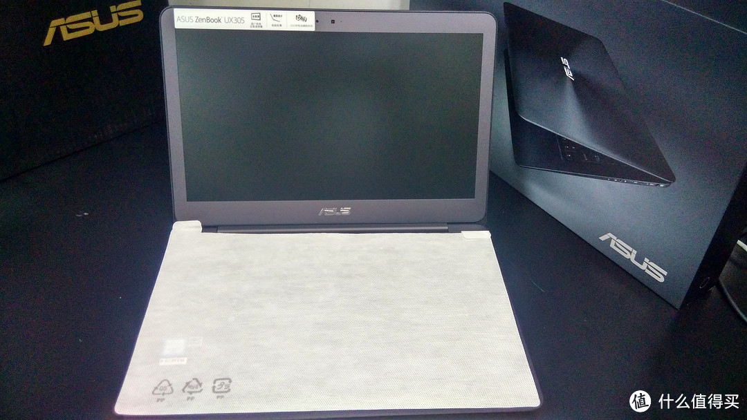 #本站首晒# ASUS 华硕 UX305UA 512SSD 版本 笔记本电脑 开箱体验