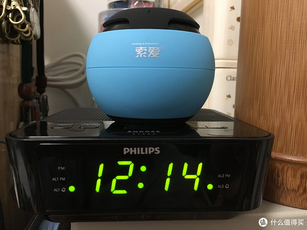 听广播方能安眠的夜猫子：Philips 飞利浦 AJ3116M/37 数字调频收音机闹钟