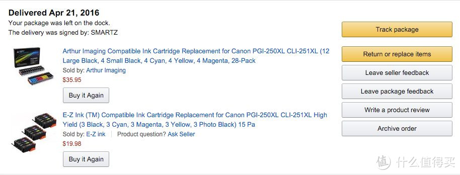 我为 Canon MX922 彩喷一体机 购置的兼容墨盒及安装