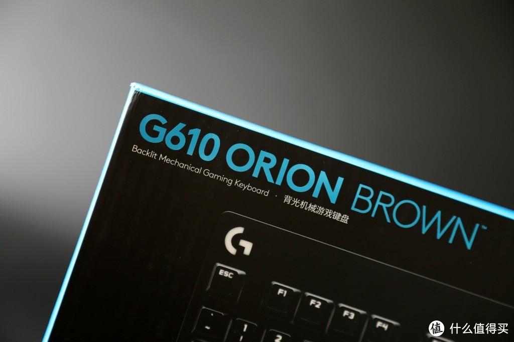 罗技 G610 Orion Brown 背光机械游戏键盘  包装