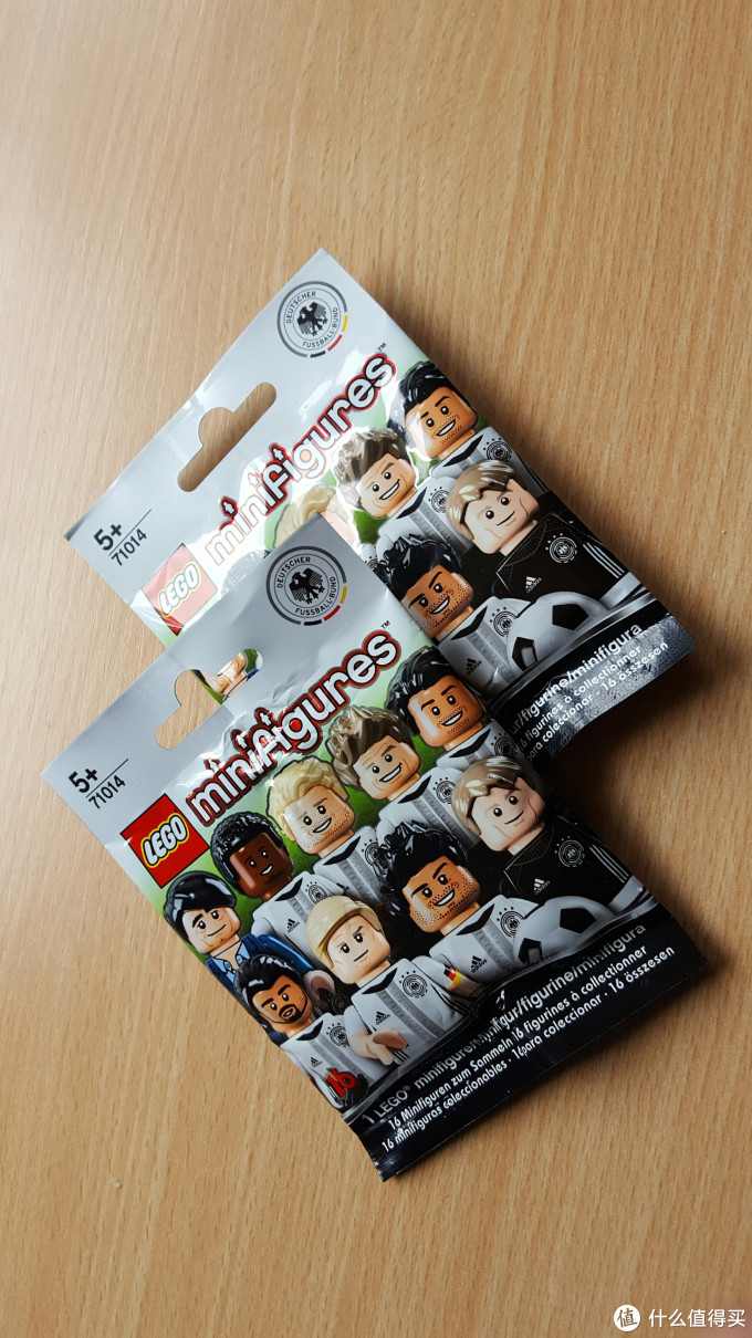 Lego 乐高 71014 德国国家队人偶 穆勒与克鲁