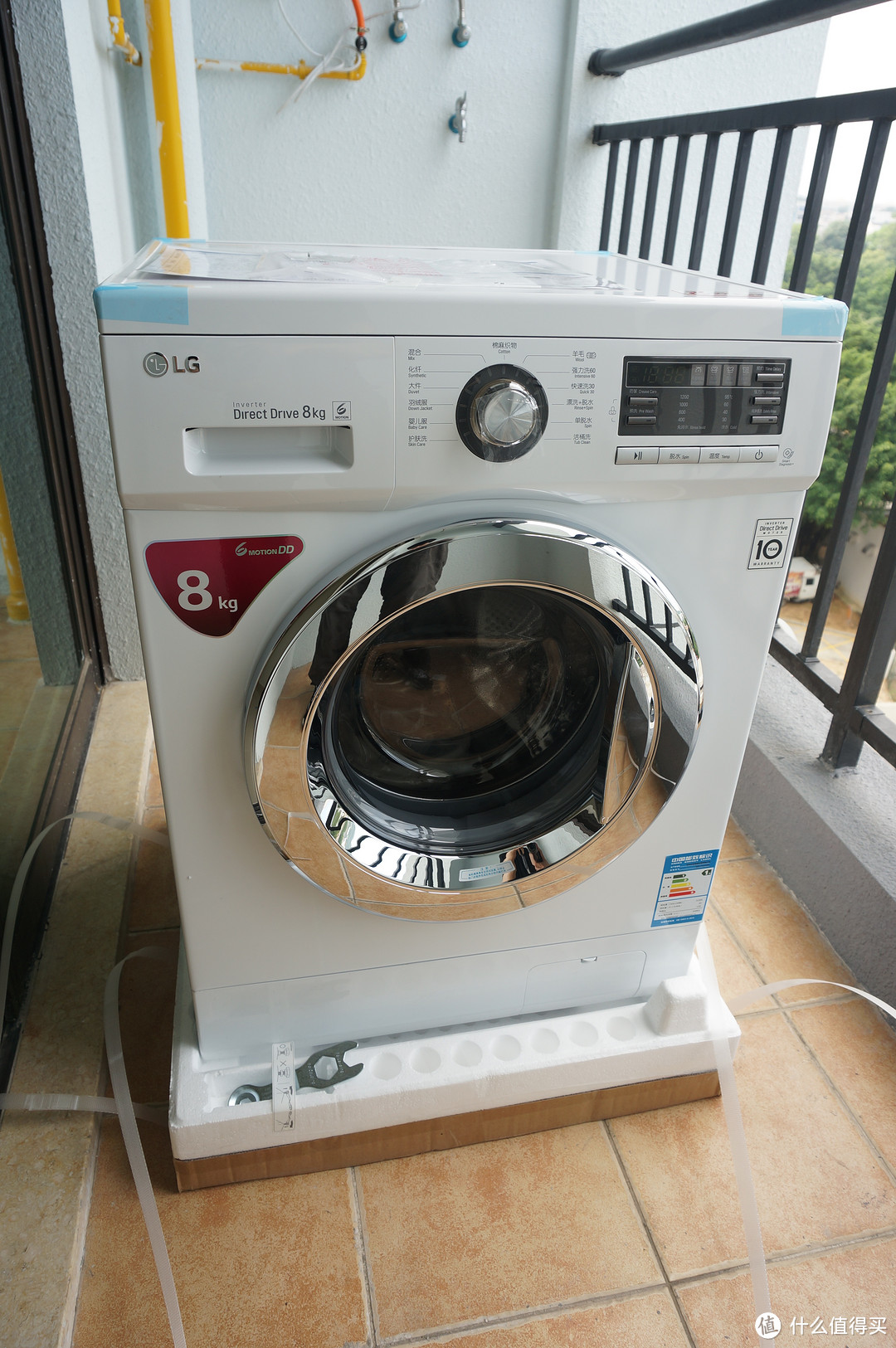#细说家电#种草已久的 LG WD-T12410D 滚筒洗衣机