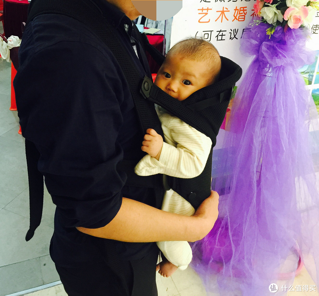 打着晒物的借口晒一波萌娃—— BABYBJORN 奇迹款 婴儿背带 晒单