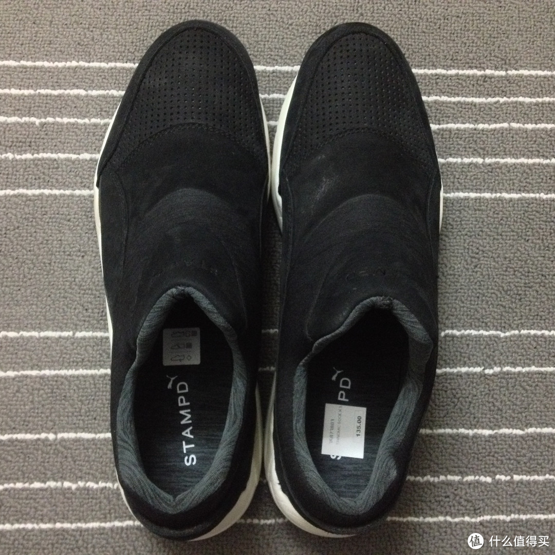 PUMA 彪马 Trinomic Sock x Stamp'd Mens in Black by Puma 简单开箱