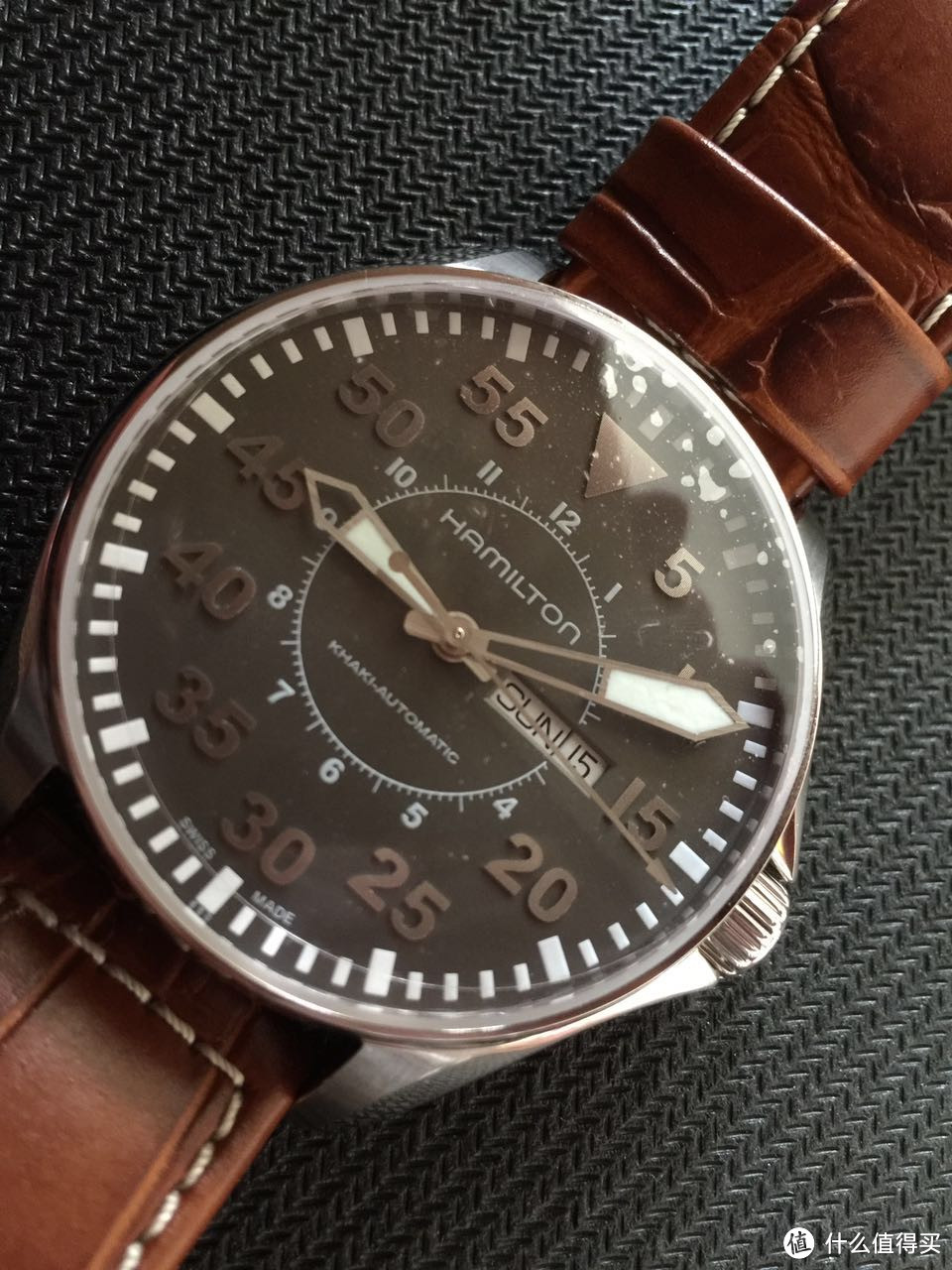 Hamilton 汉密尔顿  Khaki Pilot Men's Watch H64715885 机械表 开箱晒单