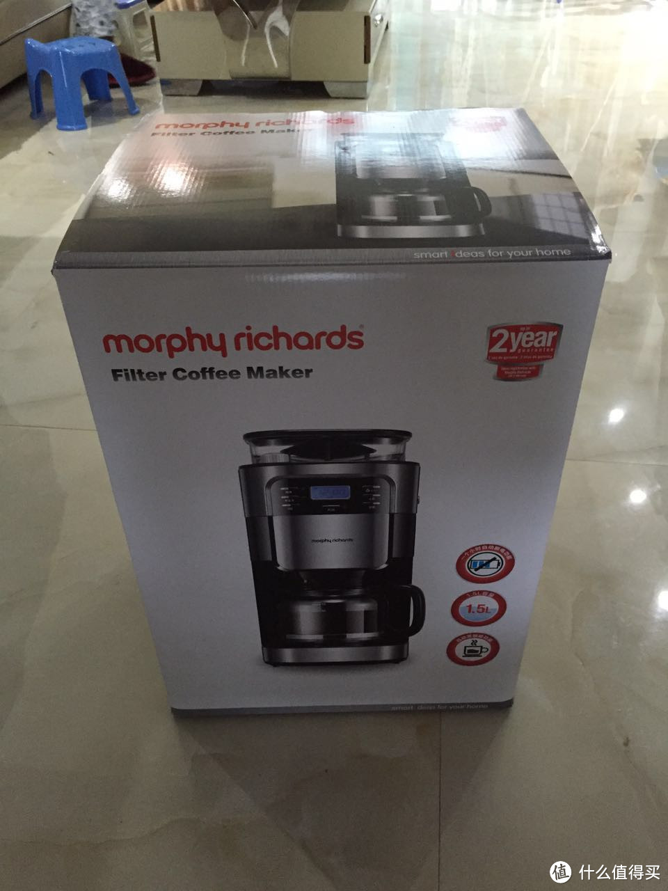 Morphy Richards 摩飞 MR1025 全自动磨豆咖啡机 开箱