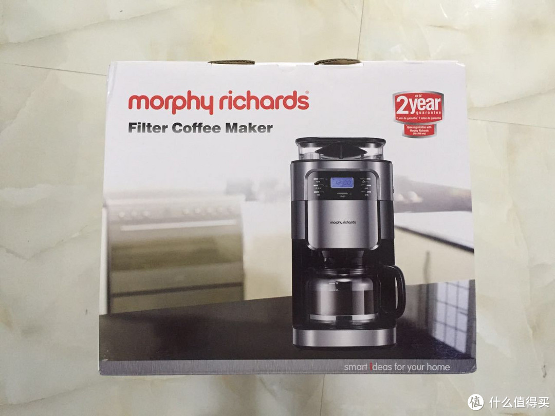 Morphy Richards 摩飞 MR1025 全自动磨豆咖啡机 开箱