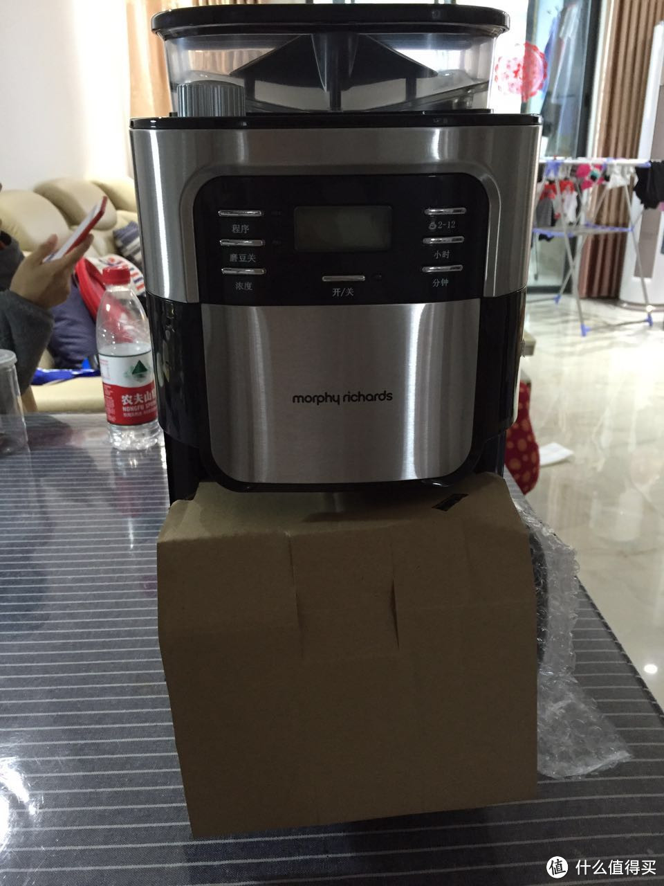 Morphy Richards 摩飞 MR1025 全自动磨豆咖啡机 开箱