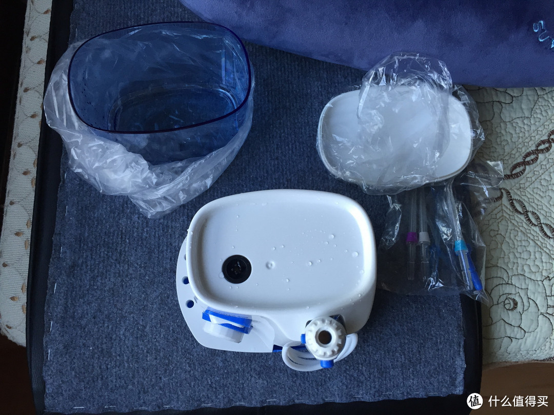 #本站首晒# 我是waterpulse，不是waterpik — Waterpulse 健适宝 V300R 优越型冲牙器 蓝色 开箱