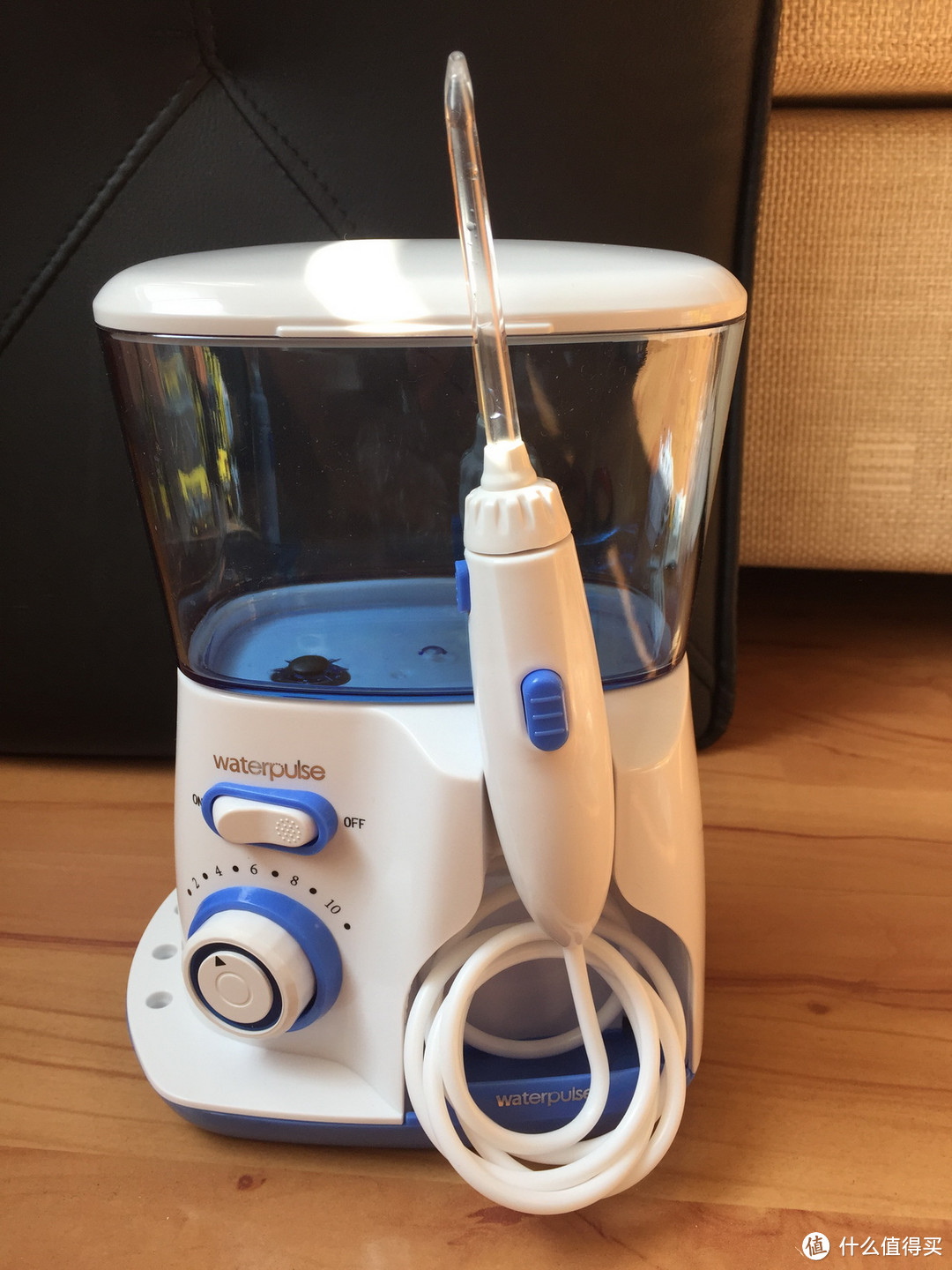 #本站首晒# 我是waterpulse，不是waterpik — Waterpulse 健适宝 V300R 优越型冲牙器 蓝色 开箱