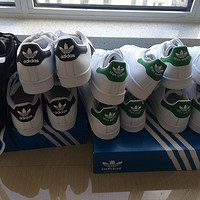 ''尺码怎么选''——美官网的adidas 阿迪达斯 Stan Smith 绿尾&super star 金标