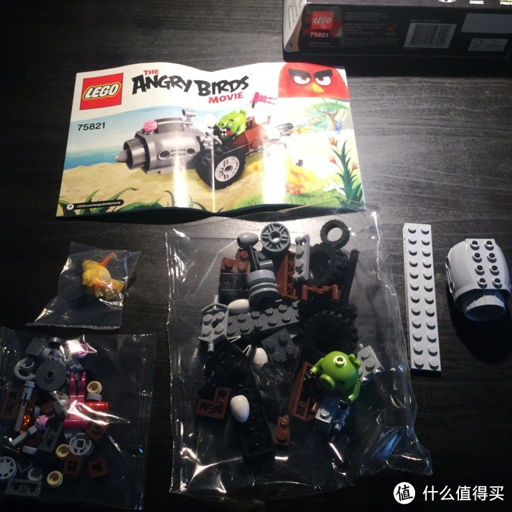 乐高 LEGO Angrybirds movie 75821 小猪大逃亡