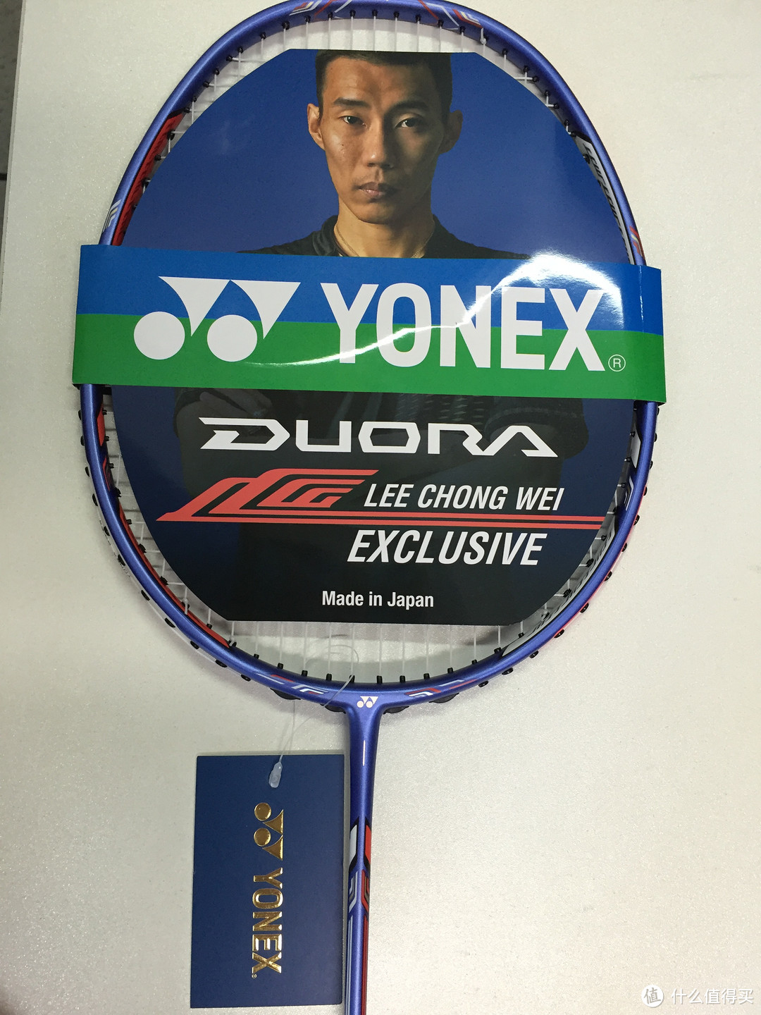 #本站首晒# YONEX 尤尼克斯 李宗伟精选 DUORA 10 lcw 羽毛球拍