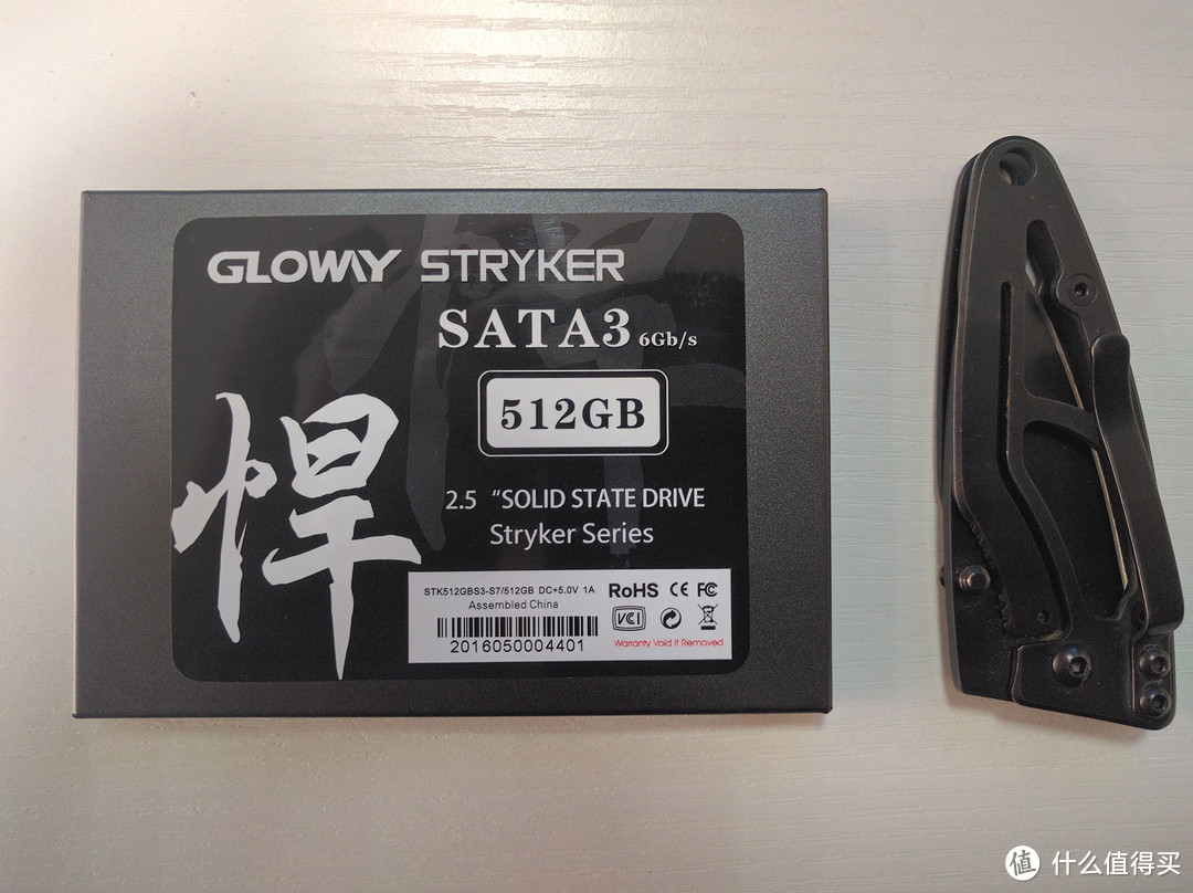 Gloway 光威 悍将 512G SSD固态硬盘 开箱