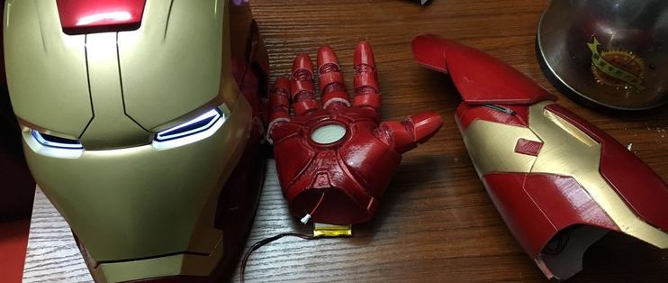 手工党的怒吼篇三3d打印助力钢铁侠全电动手臂diy