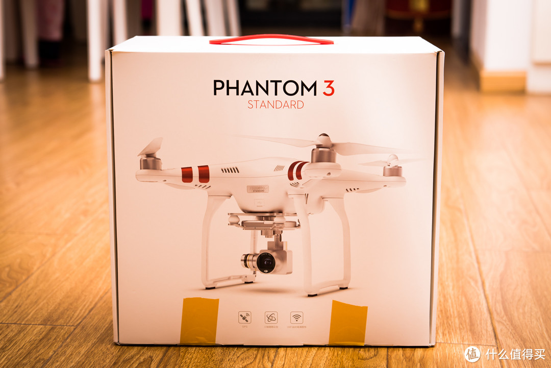 开箱试拍：DJI 大疆 精灵 Phantom 3 S 航拍器无人机 内有视频！