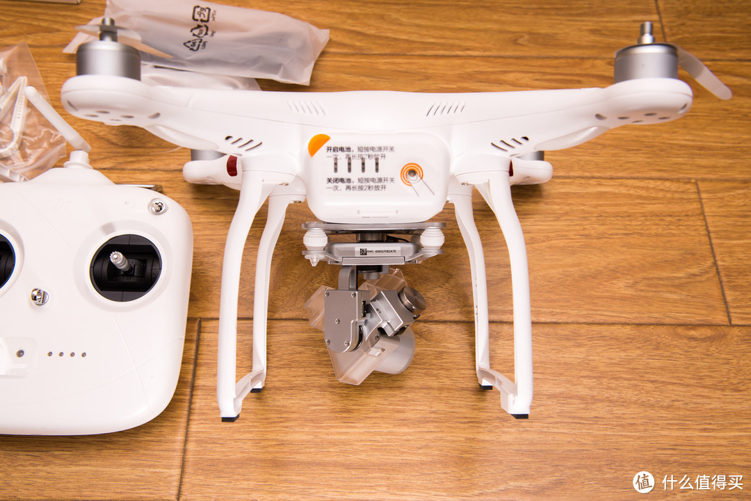 开箱试拍：DJI 大疆 精灵 Phantom 3 S 航拍器无人机 内有视频！