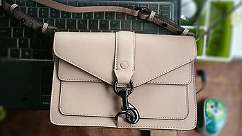 REBECCAMINKOFF Hudson Moto Mini 女士真皮斜挎包 拿铁色 晒单