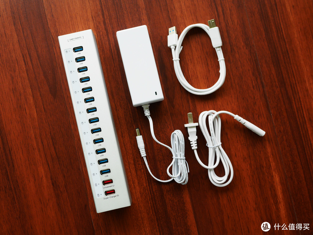 ORICO A3H13P2 全铝 usb3.0 hub 15口 高速扩展集线器 拆解体验