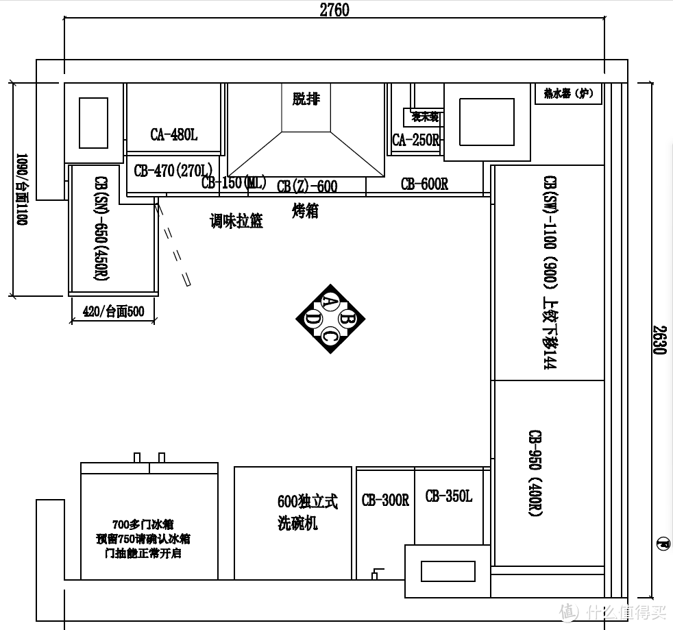 曬廚房小荷初露尖尖角為自己設計的7平米廚房開個箱