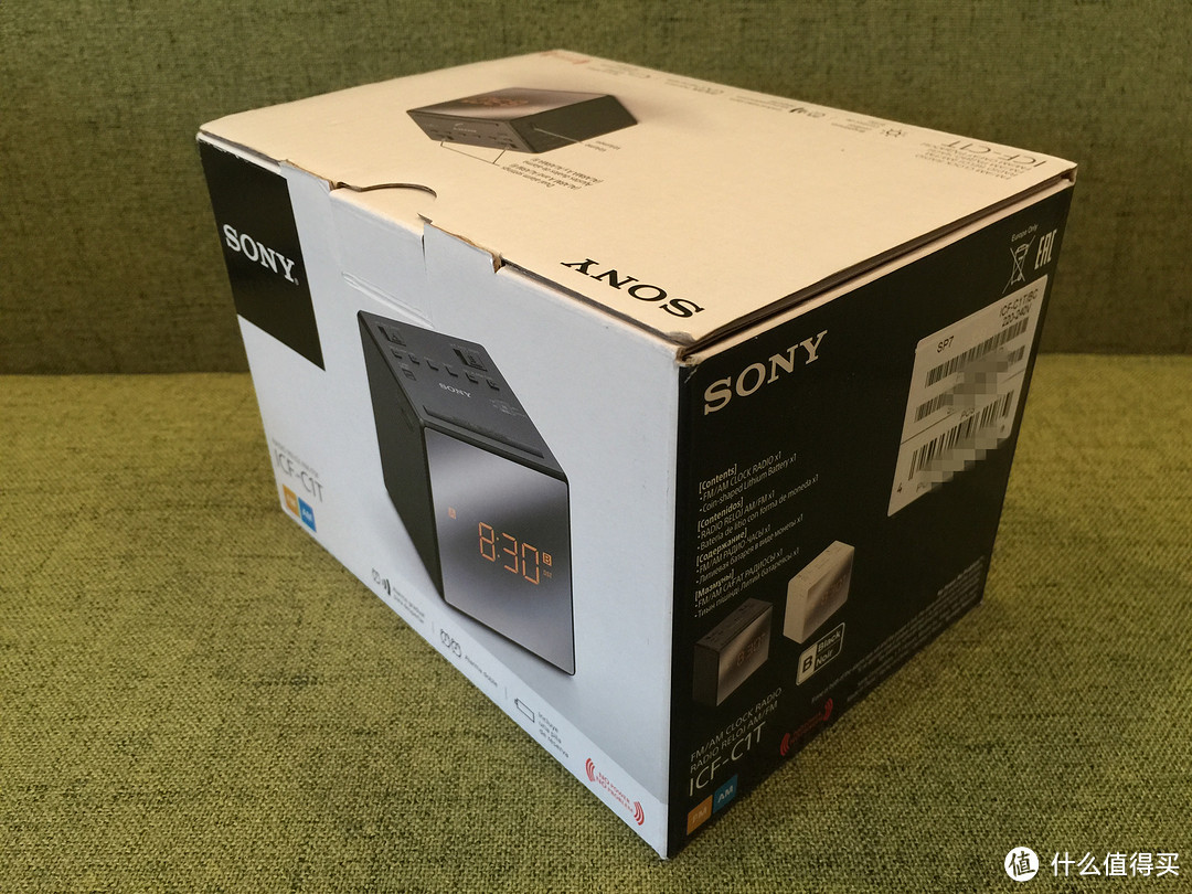 SONY 索尼 ICF-C1T 闹钟 开箱&使用体验