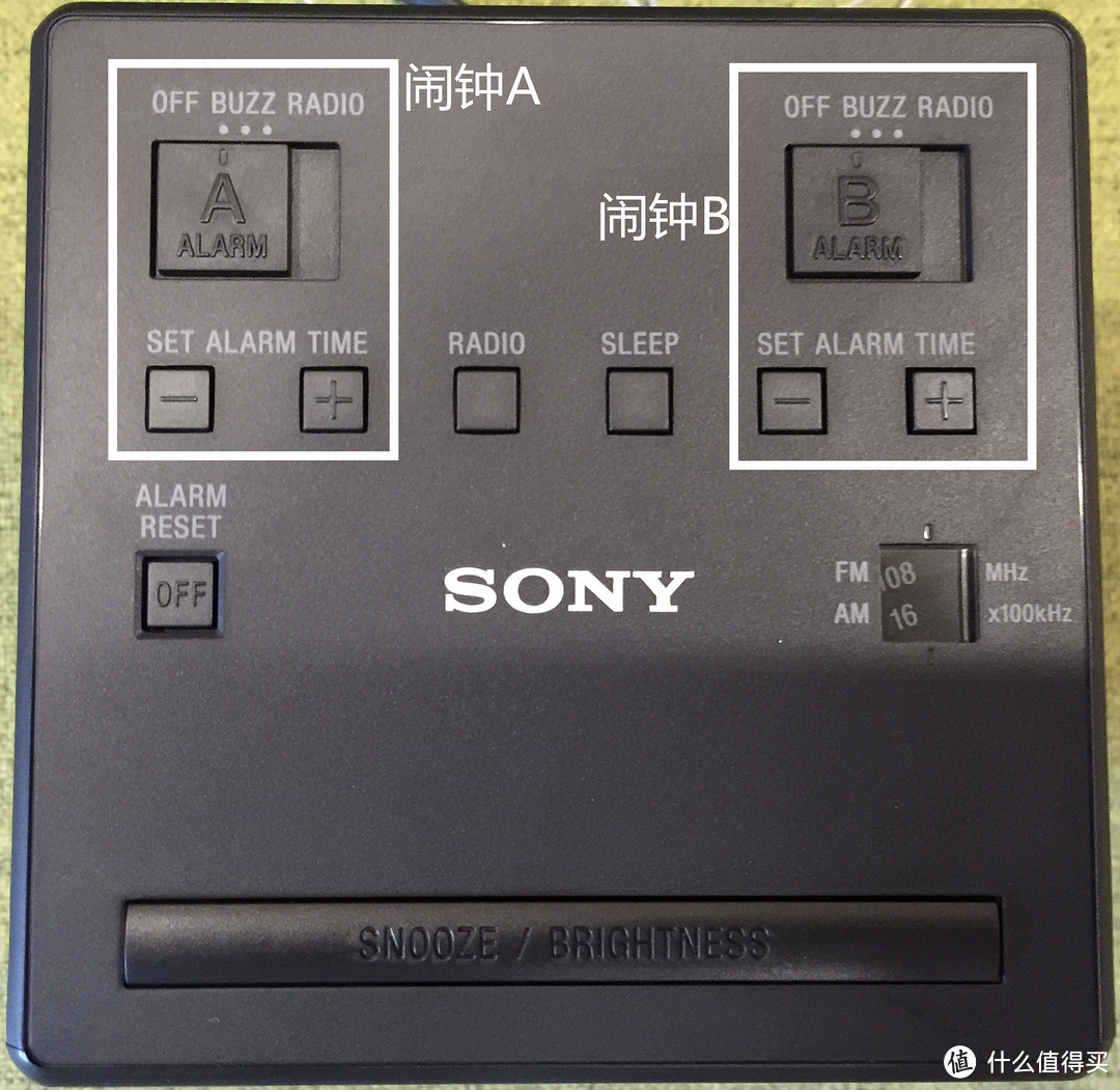 SONY 索尼 ICF-C1T 闹钟 开箱&使用体验