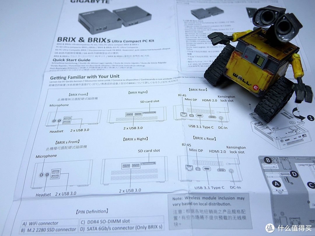 小身材大肚量，能装进口袋的PC - GIGABYTE 技嘉 BRIX微型电脑套件