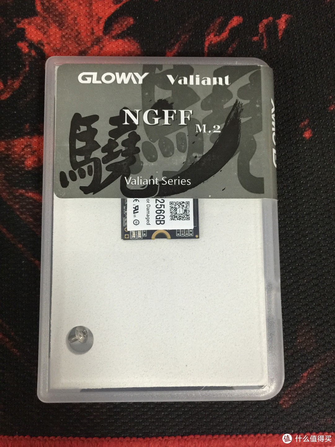 #本站首晒# 便宜SSD是否能买？GLOWAY 光威 NGFF 256G 固态硬盘