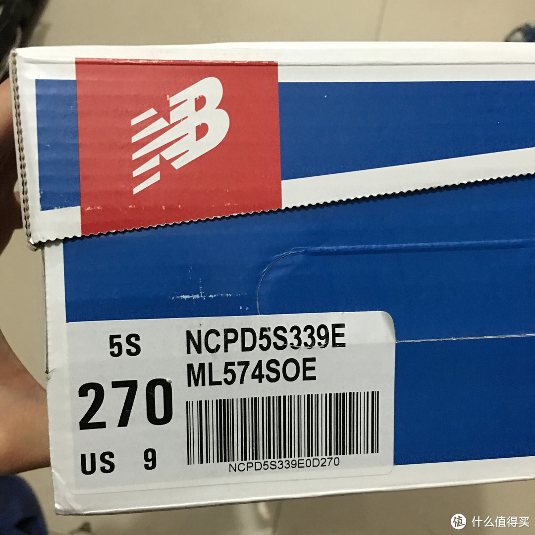 New Balance 复古跑步鞋ML574SOE