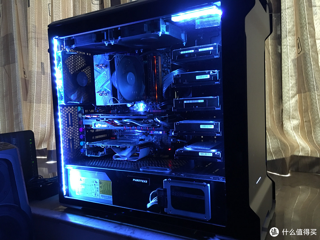 PHANTEKS 追风者 PK-515E 双面钢化玻璃版本 主机箱