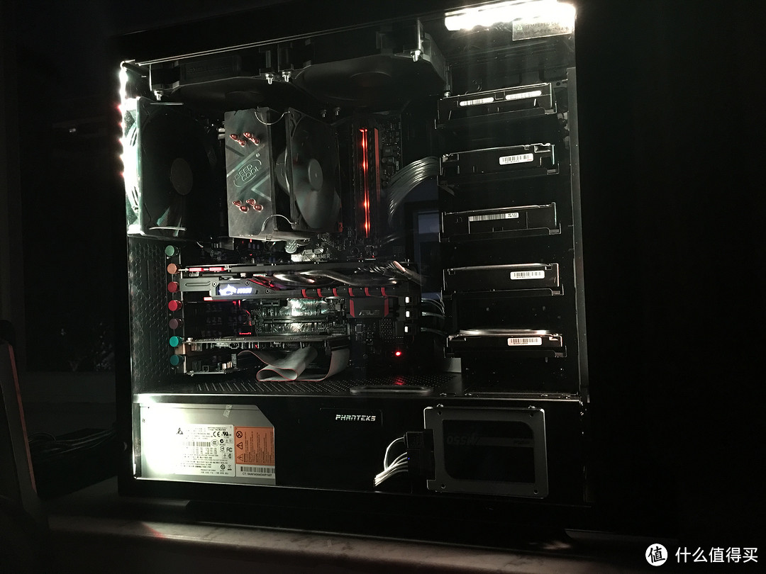 PHANTEKS 追风者 PK-515E 双面钢化玻璃版本 主机箱