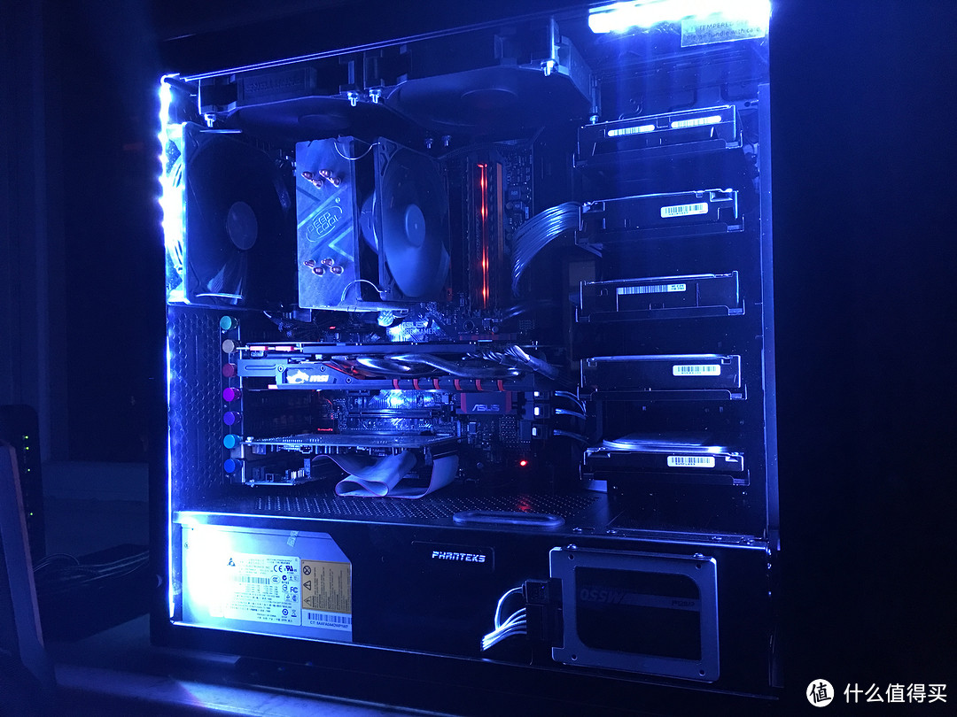 PHANTEKS 追风者 PK-515E 双面钢化玻璃版本 主机箱