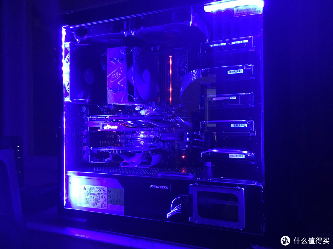 PHANTEKS 追风者 PK-515E 双面钢化玻璃版本 主机箱