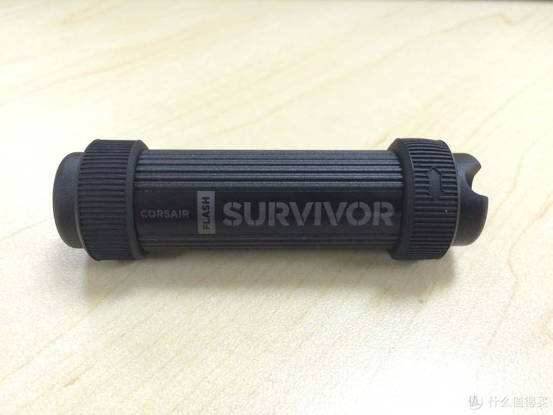 ＃本站首晒＃CORSAIR 海盗船 Flash Survivor Stealth CMFSS3B-128GB　航空级铝材USB3.0　