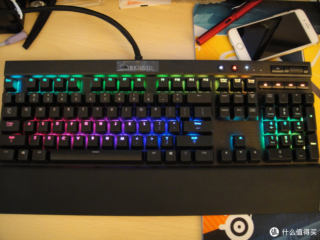 上贼船剁手 海盗船K70 RGB 开箱