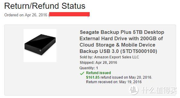 真真业界良心！美亚直邮希捷新睿品5T移动硬盘退货经历
